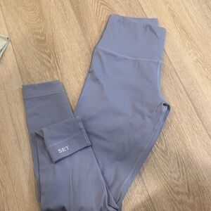 SET Active Blue Leggings